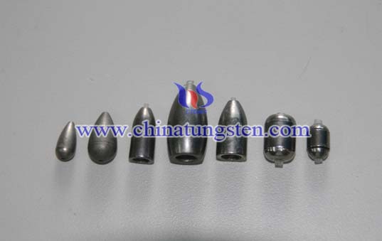 Tungsten Fishing Sinkers Afbeelding